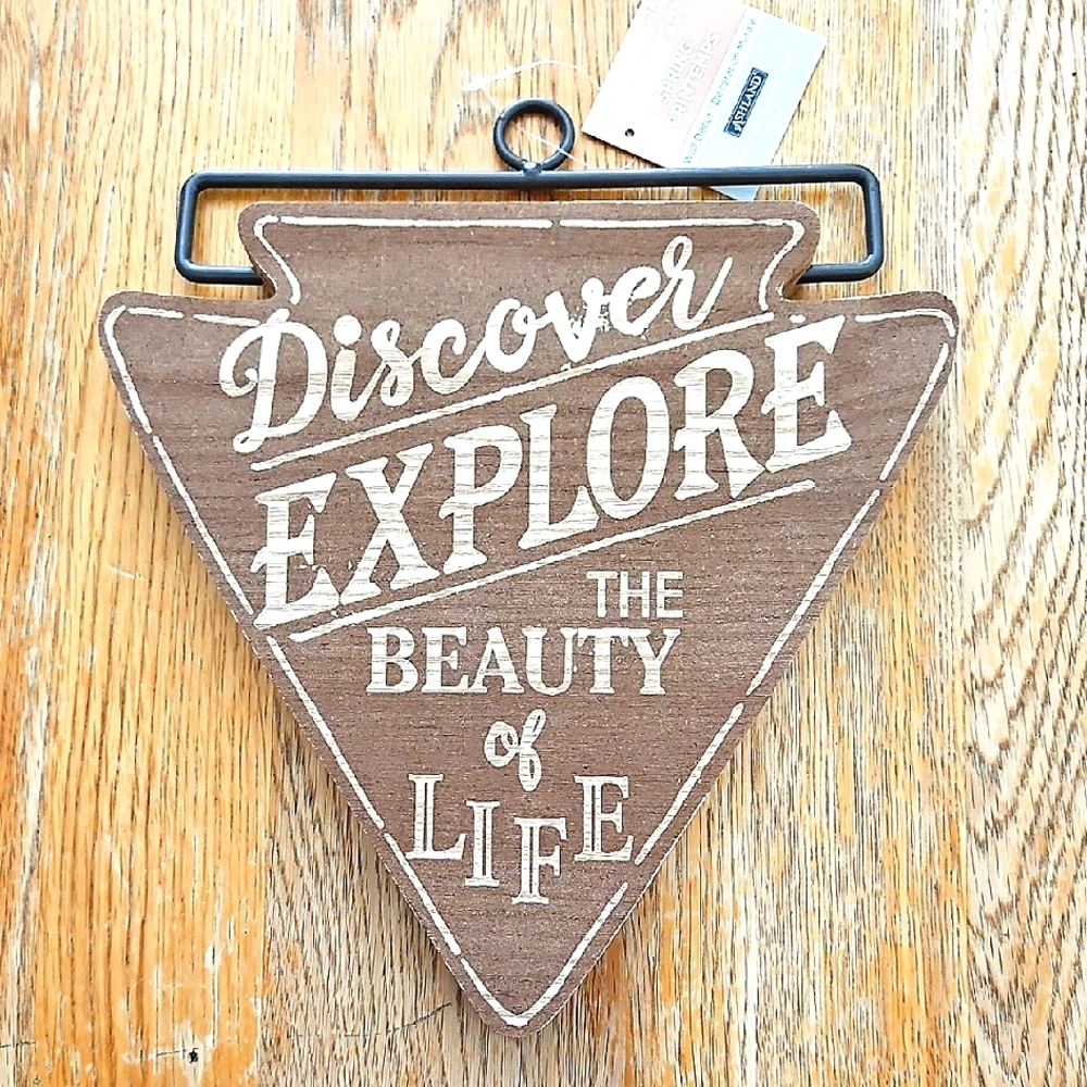 Wall Decor, DISCOVER EXPLORE THE BEAUTY OF LIFE